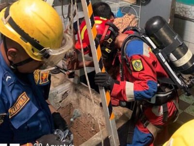 30 Menit Bertarung dengan Gas Beracun, Petugas Damkar Bogor Berhasil Evakuasi Jenazah Pekerja Sumur