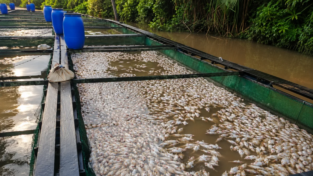 Ratusan Ikan Warga Kalimantan Mendadak Mati
