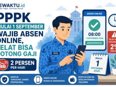 Ilustrasi PPPK Wajib Absen Mulai 1 September