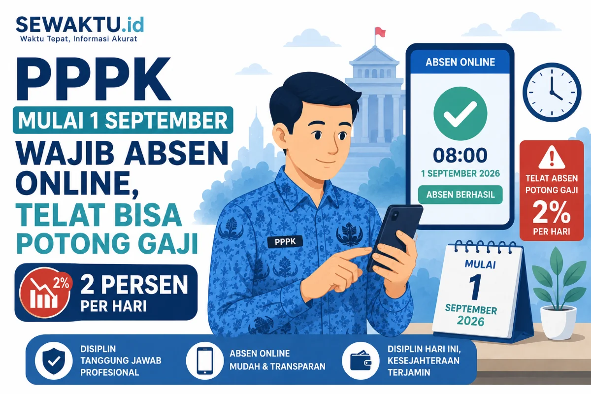 Ilustrasi PPPK Wajib Absen Mulai 1 September