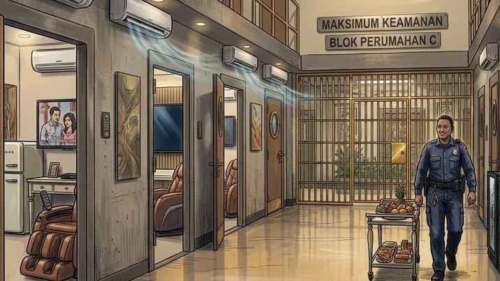 Isi Fasilitas Mewah di Lapas Cibinong Apa Saja? Diduga Ada Kamar Mirip Apartemen hingga Miras dalam Kulkas