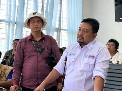 rapat kasus keracunan MBG di Kabupaten Karo, Sumatera Utara.