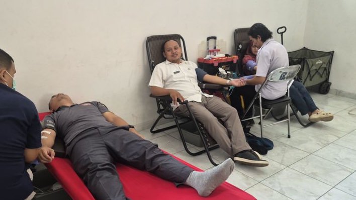 Jelang HUT PGRI, Guru dari 5 Kecamatan di Bogor Kompak Donor Darah