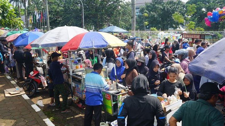 Omzet PKL di CFD Tegar Beriman Tembus Nyaris Rp150 Juta