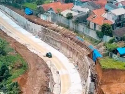 Progres Pembangunan Capai 70 Persen, Proyek Trase Baru Batutulis Bogor Masih Ditutup untuk Kendaraan