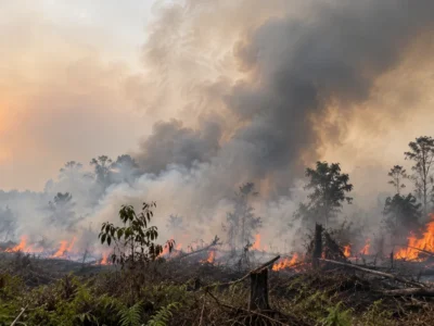 Penanganan kebakaran hutan dan lahan di Indonesia di tengah sorotan dampak kabut asap lintas batas.