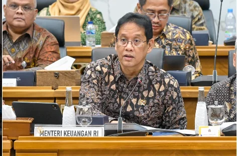Menkeu Purbaya Yudhi Sadewa membahas anggaran penanganan bencana BNPB.