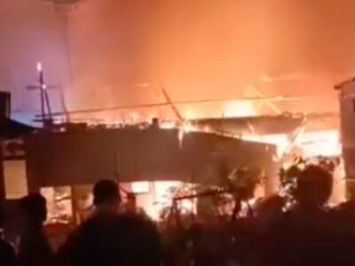 Diduga Akibat Korsleting Listrik, Kebakaran Hanguskan Kontrakan di Nanggewer Mekar Cibinong