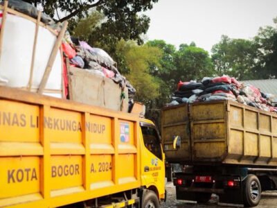 Pelayanan Persampahan di TPAS Galuga Berjalan Normal, 128 Truk Masuk Bergiliran