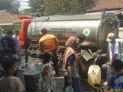 Sumur Mengering, 1.181 Jiwa di Pamijahan Krisis Air Bersih