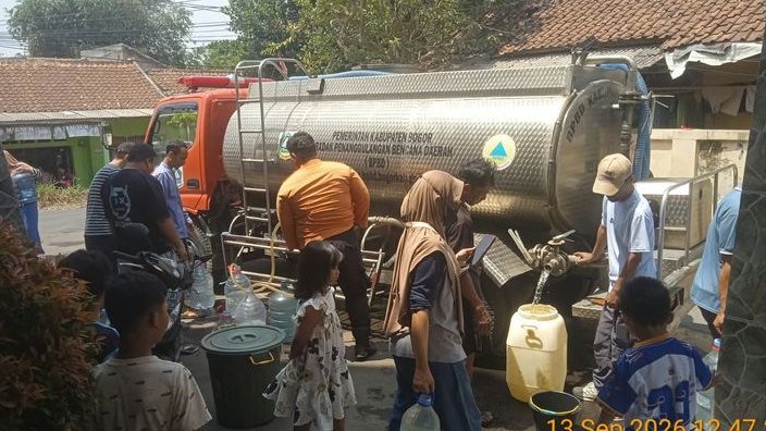 Sumur Mengering, 1.181 Jiwa di Pamijahan Krisis Air Bersih