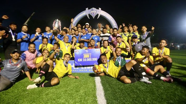 Tim Satpol PP Rebut Juara Piala Wali Kota BogorvCup 2026! Tumbangkan Disdik 1-0