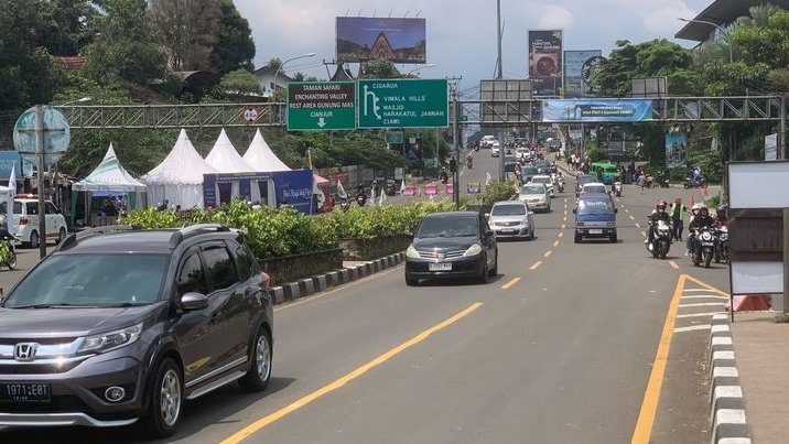 One Way Puncak Bogor Kembali Diberlakukan Hari Ini Sabtu 12 September 2026, Ganjil Genap Ditiadakan