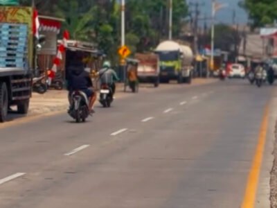 Telan Anggaran Rp8,1 Miliar, Rekonstruksi Jalan Narogong-Cileungsi-Cibinong Sepanjang 789 Meter Akhirnya Rampung