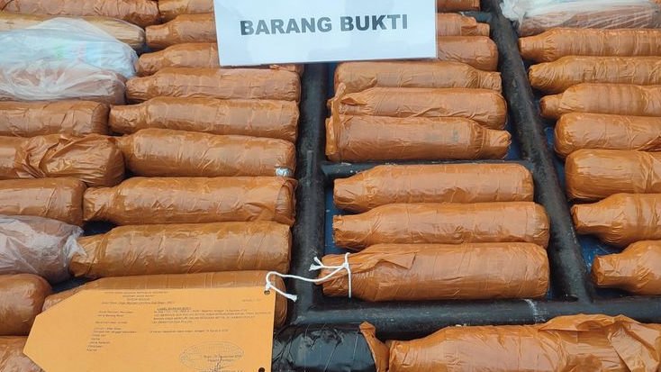 1 Ton Merkuri Ilegal Hasil Pengungkapan di Babakan Madang Bogor Dijual Rp2,9 Juta per Botol