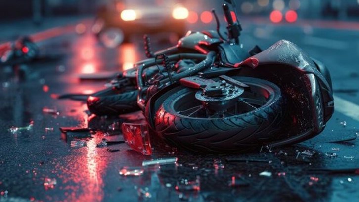 Terobos Lampu Merah, Pemotor Tabrak Truk di Cileungsi