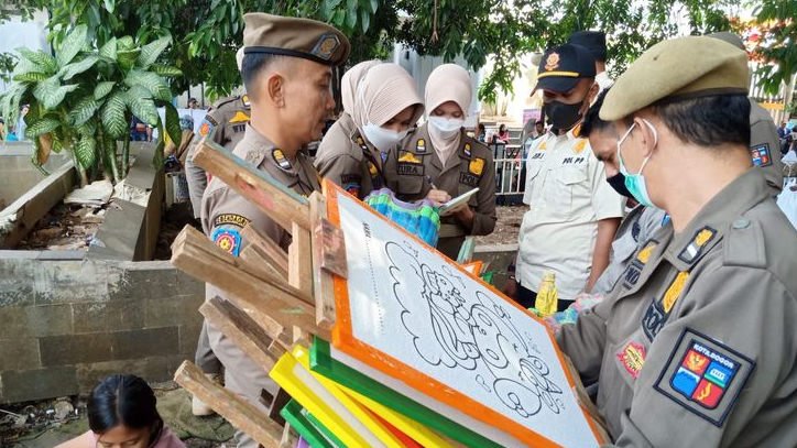 396 PKL Ditindak, Satpol PP Bogor Kumpulkan Denda Rp38,7 Juta