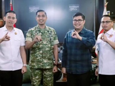 Silaturahmi Kajari dan Dandim, Ketua DPRD Kabupaten Bogor Tekankan Sinergi Lintas Sektor