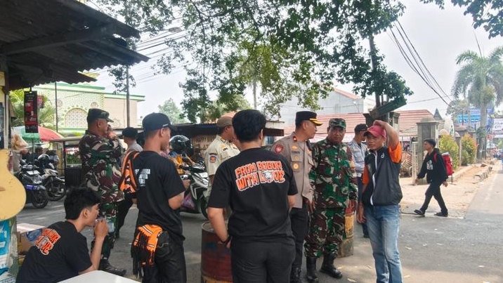 Suporter Persija dari Parung san Ciseeng Bergerak ke GBK, Polsek Parung Siaga