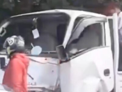 Sopir Diduga Mengantuk, Mobil Pikap Tabrak Tiang Listrik di Cileungsi-Jonggol, Satu Orang Meninggal Dunia