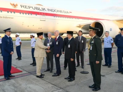Presiden Prabowo Subianto menghadiri KTT BRICS ke 18 di New Delhi, India..