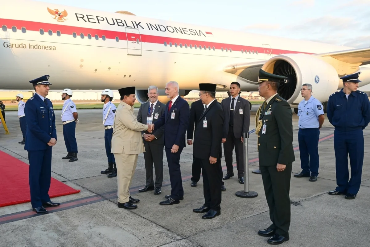 Presiden Prabowo Subianto menghadiri KTT BRICS ke 18 di New Delhi, India..