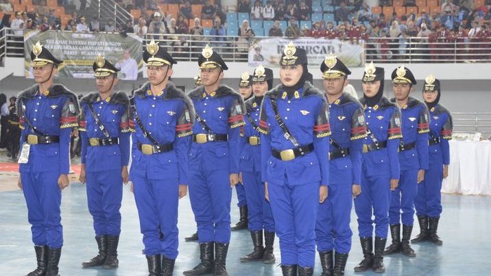 85 Tim dari 35 Kecamatan Adu Kompak di Kejuaran Baris Berbaris Bogor, Rebutkan Tiket Kejurda Jabar