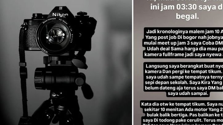 Waspada Modus Baru Begal di Bogor, Pura-Pura Buka Job Fotografi untuk Jebak Korban