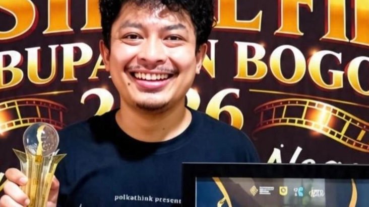 Bawa Identitas Citeureup ke Layar Lebar, Rizky Aditya Sabet Aktor Terbaik Festival Film Kabupaten Bogor