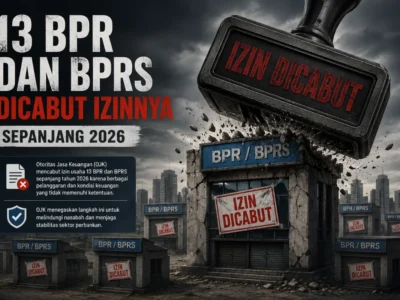13 BPR dan BPRS dicabut izinnya sepanjang 2026