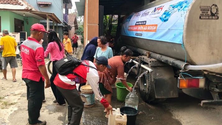Tiga Kecamatan di Kabupaten Bogor Kekurangan Air Bersih, Pemkab Distribusikan 32.000 Liter Bantuan