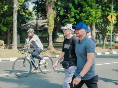 Suasana CFD Kota Bogor Pekan Pertama Digelar Sepi Warga yang Berolahraga