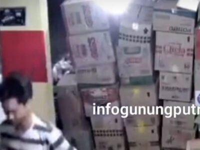 Aksi Pencurian Terjadi di Toko Sembako Wanaherang Gunung Putri, Wajah Pelaku Terekam CCTV
