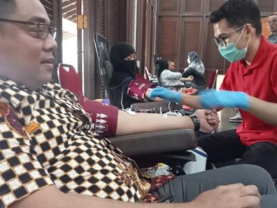 Donor Darah di Agrowisata Gunung Mas Puncak Diikuti Wisatawan dan Warga