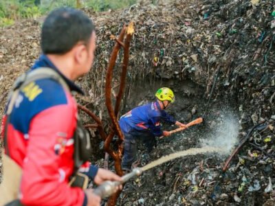 Kebakaran TPA Galuga Padam, Pemkot Bogor Masih Siagakan Personel Damkar