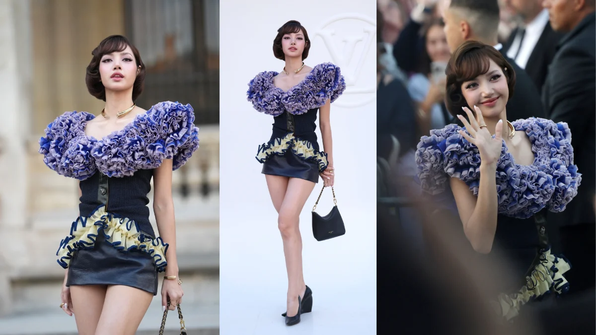 LISA BLACKPINK Louis Vuitton SS27.