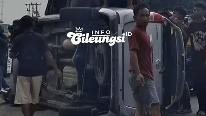 Kecelakaan Tunggal Terjadi di Jalan Alternatif Cileungsi, Arus Lalu Lintas Sempat Terganggu